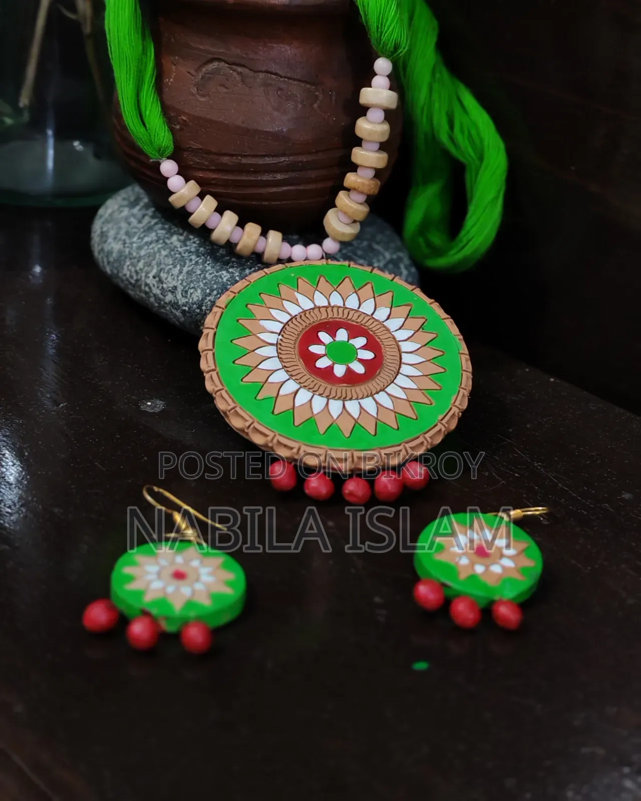 মাটির গয়না