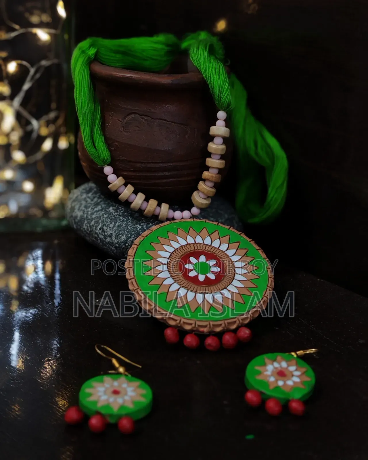 মাটির গয়না