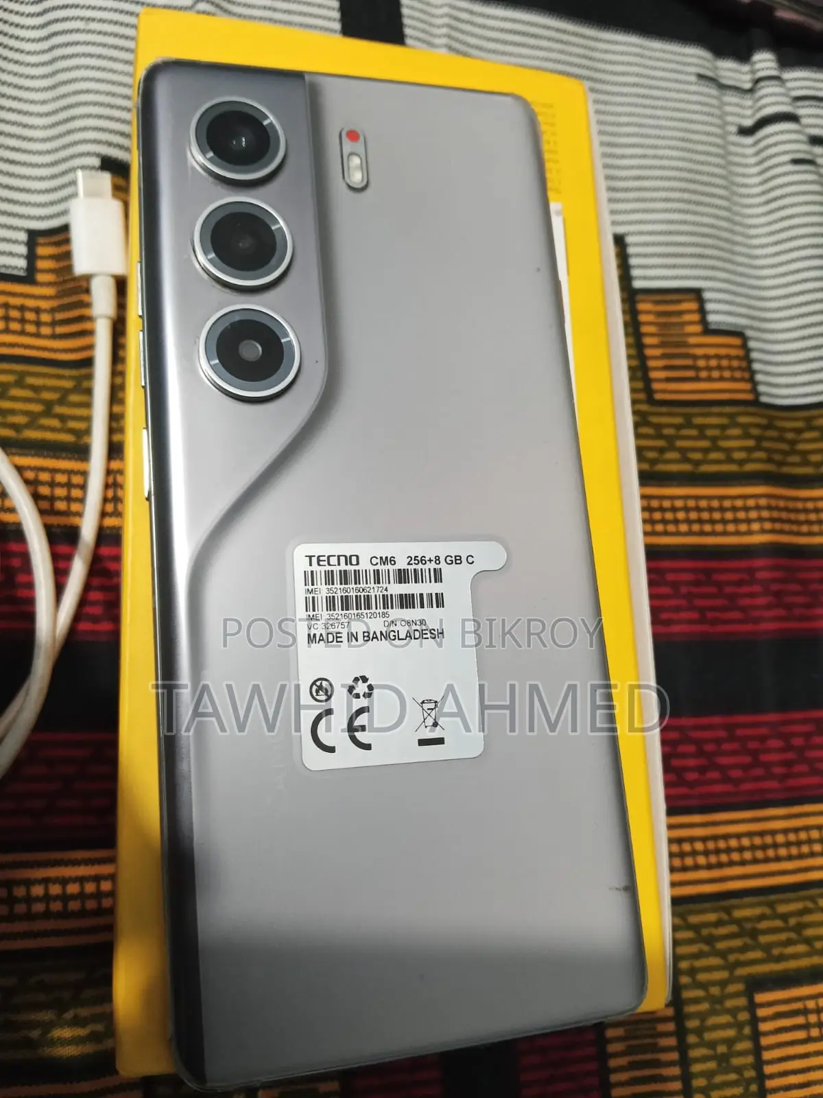 Tecno Camon 40 256 GB Gray