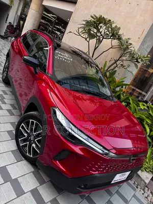 New Toyota Corolla Cross Hybrid Nightshade AWD 2025 Red