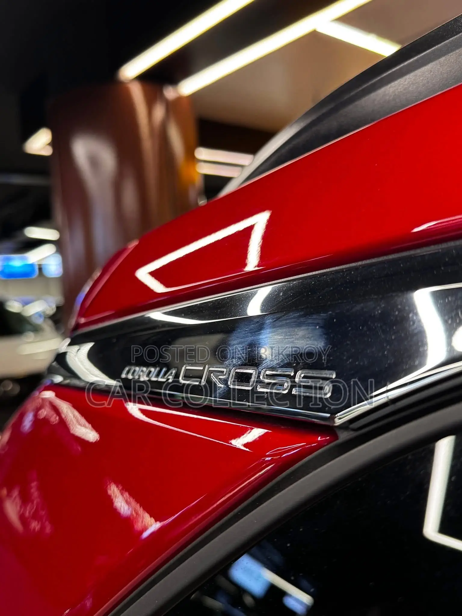 New Toyota Corolla Cross Hybrid Nightshade AWD 2025 Red