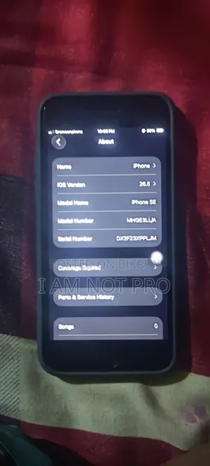 Apple iPhone SE (2020) 64 GB Black