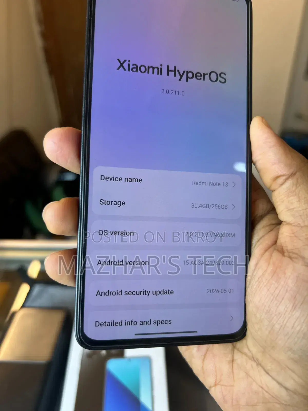 Xiaomi Redmi Note 13 256 GB Black