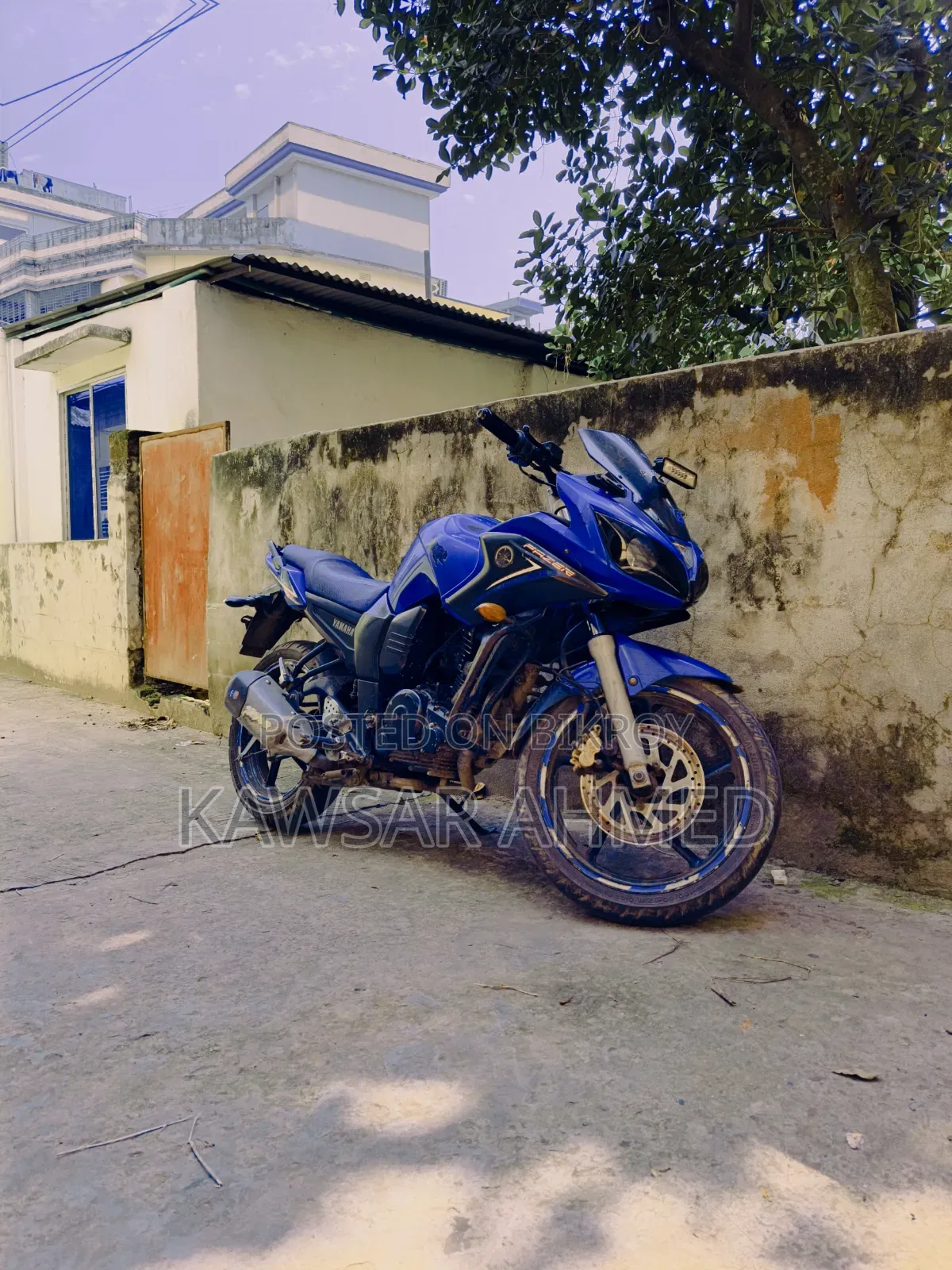 Yamaha FZ 2012 Blue