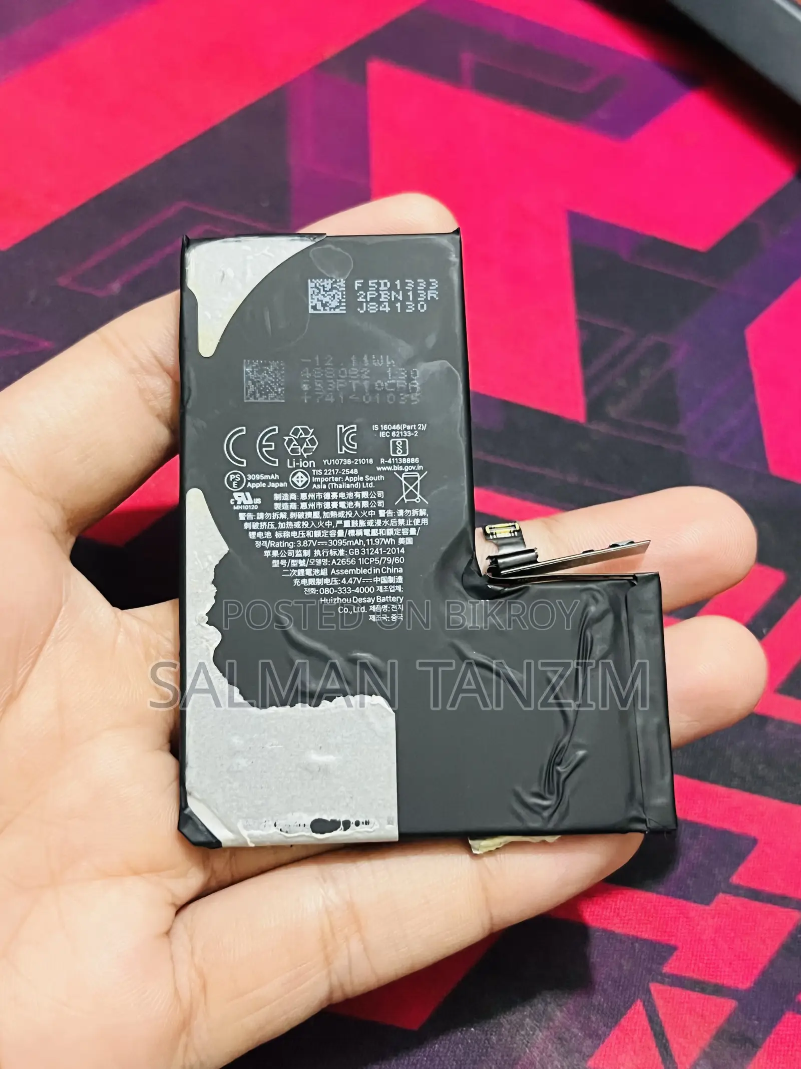 iPhone 13 Pro Original Battery for Sell