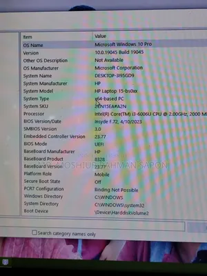Laptop HP 15 8 GB Intel Core i3 Hard Disk Drive 1 Terabyte