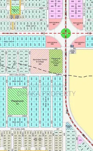 30ft Road 7.5 Katha Park East at Sector-13