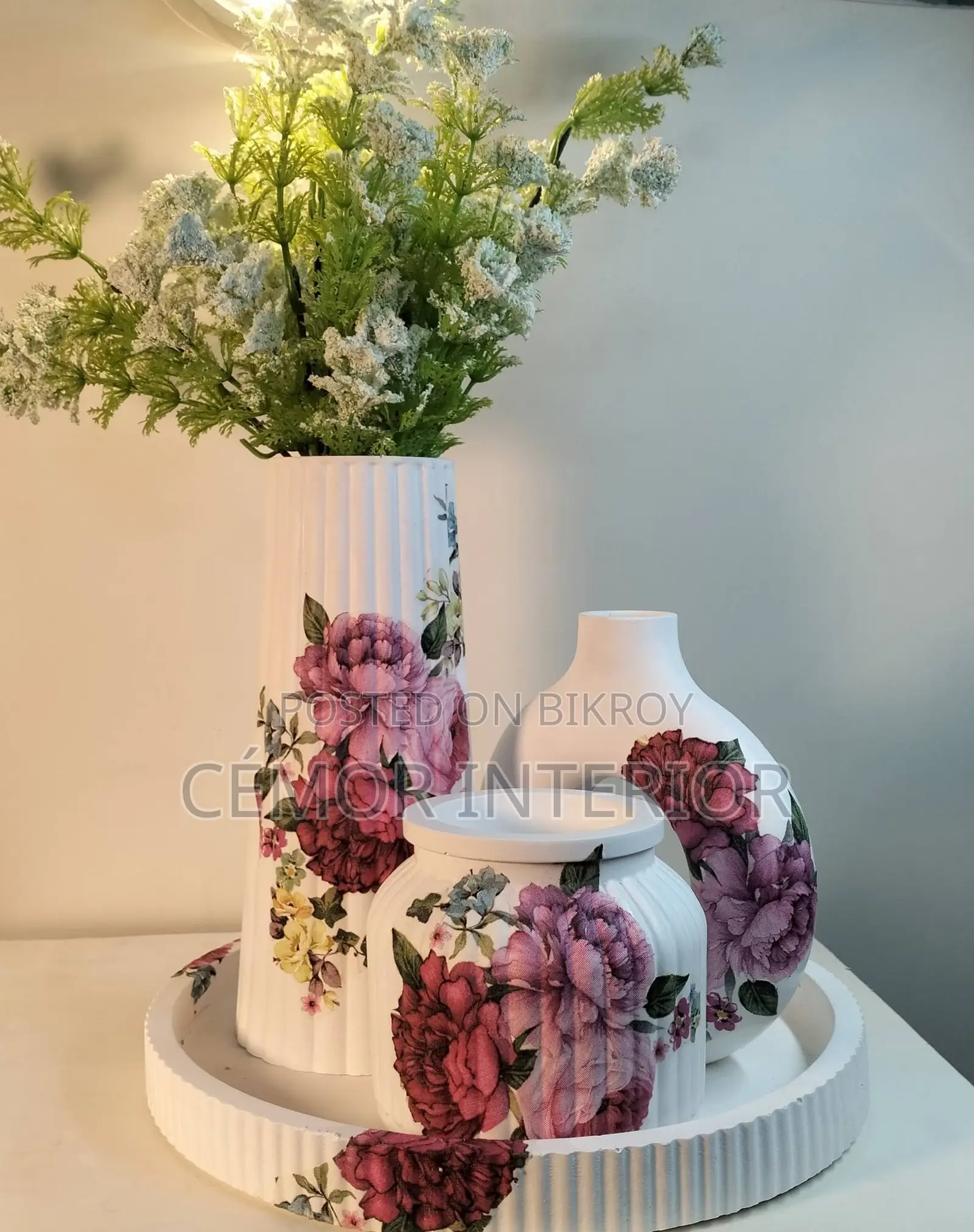 Premium Flower Vase Set | Home Decor