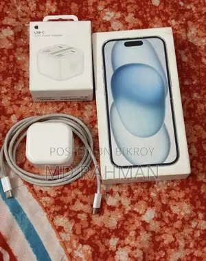 New Apple iPhone 15 128 GB Blue