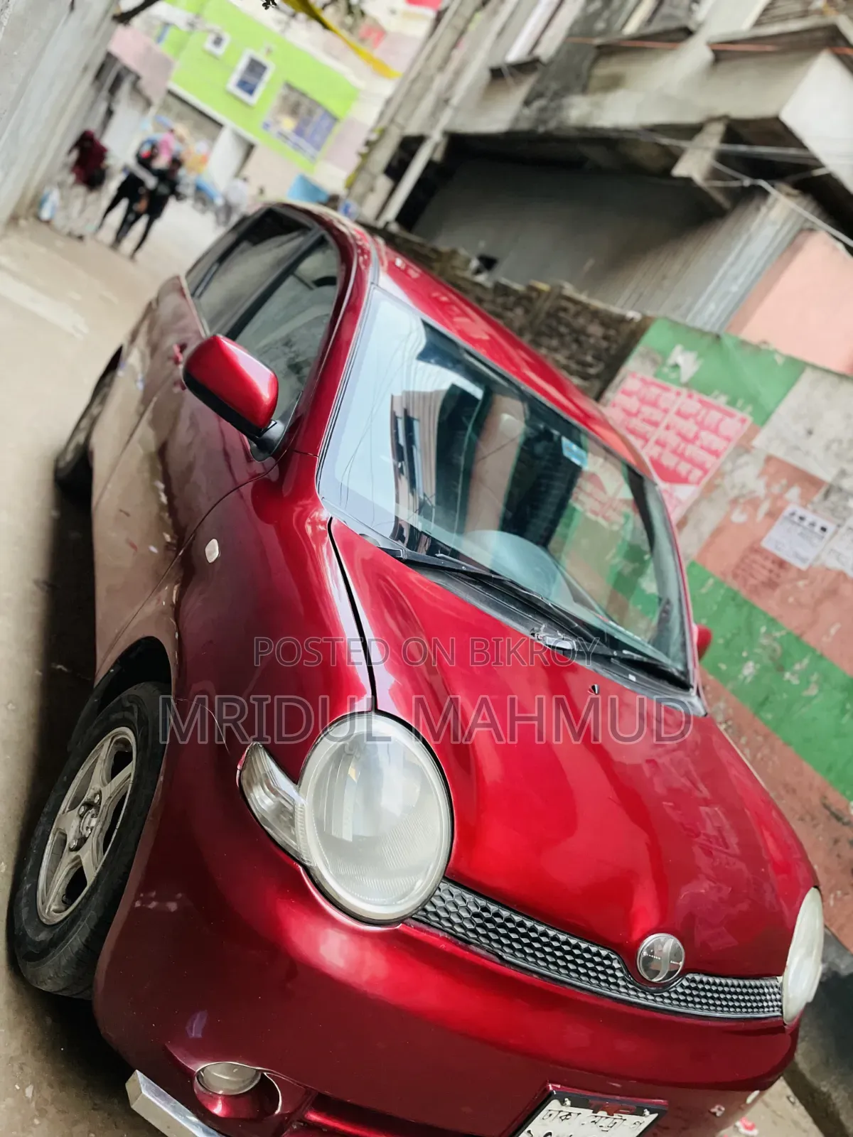 Toyota Sienta 2004 Maroon
