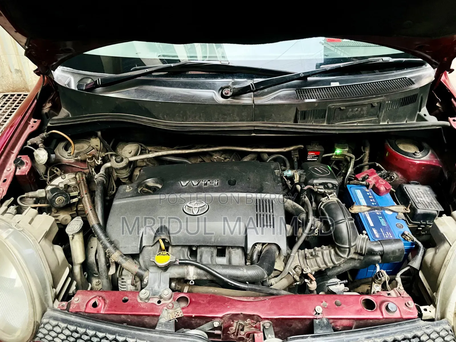 Toyota Sienta 2004 Maroon