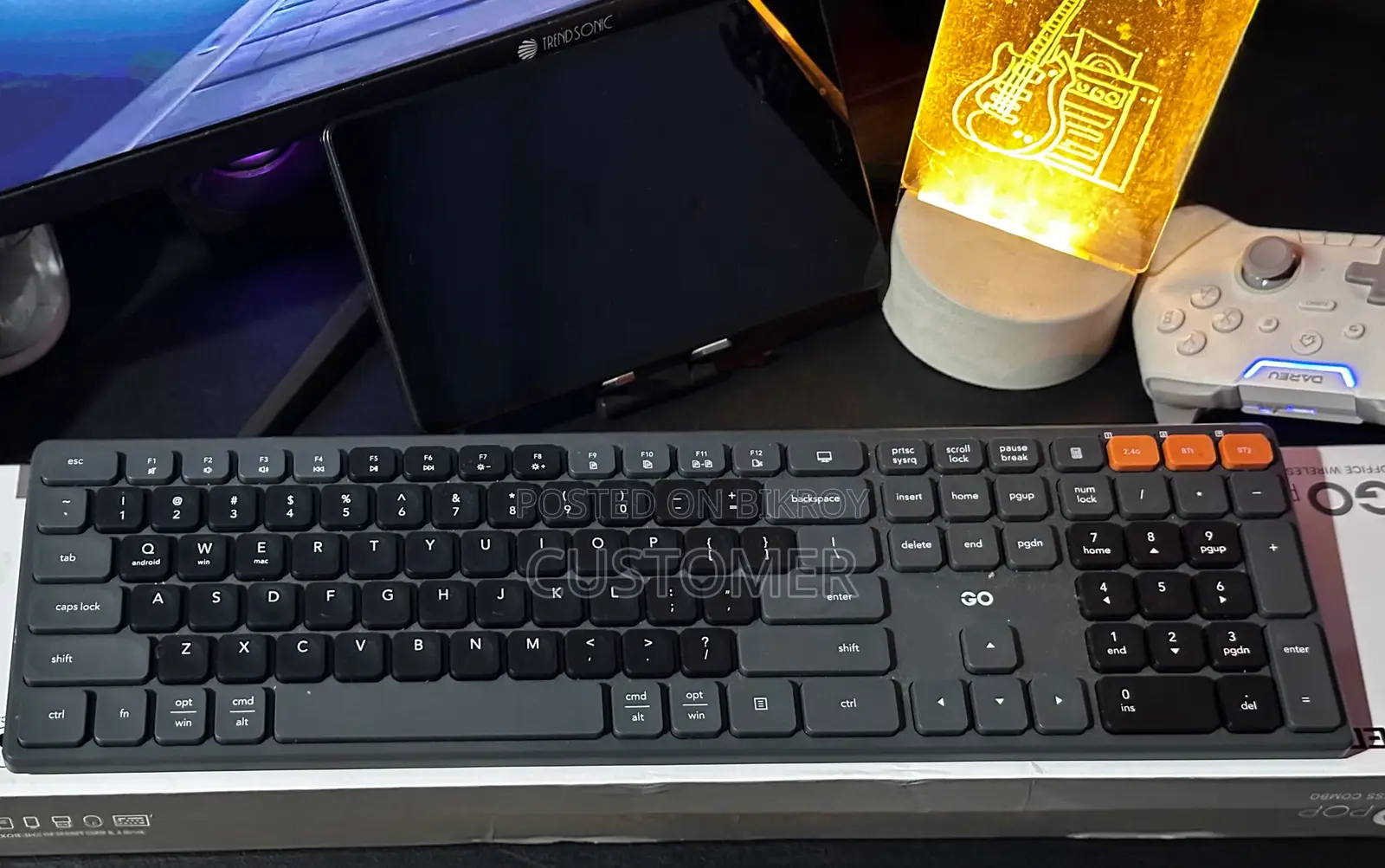 Wireless Office Keyboard | Fantech Go Pop