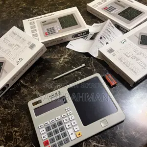 DS-80 2-in-1 LCD Writing Tablet Calculator | 12-Digit Dual Power