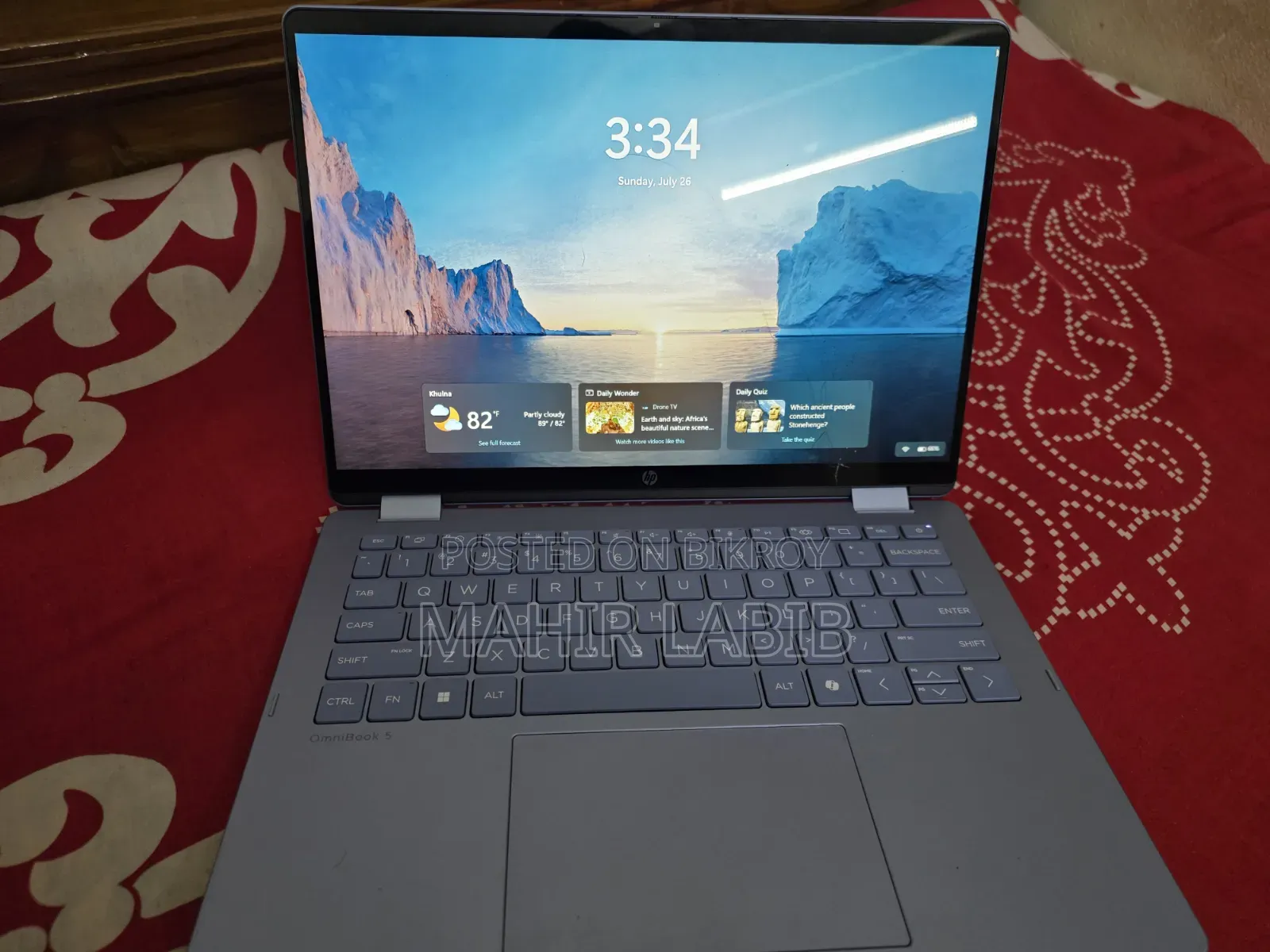 Laptop HP OmniBook 5 Flip 16GB Intel Core i5 SSD 1TB