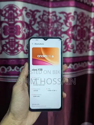 New Vivo Y18 128 GB White