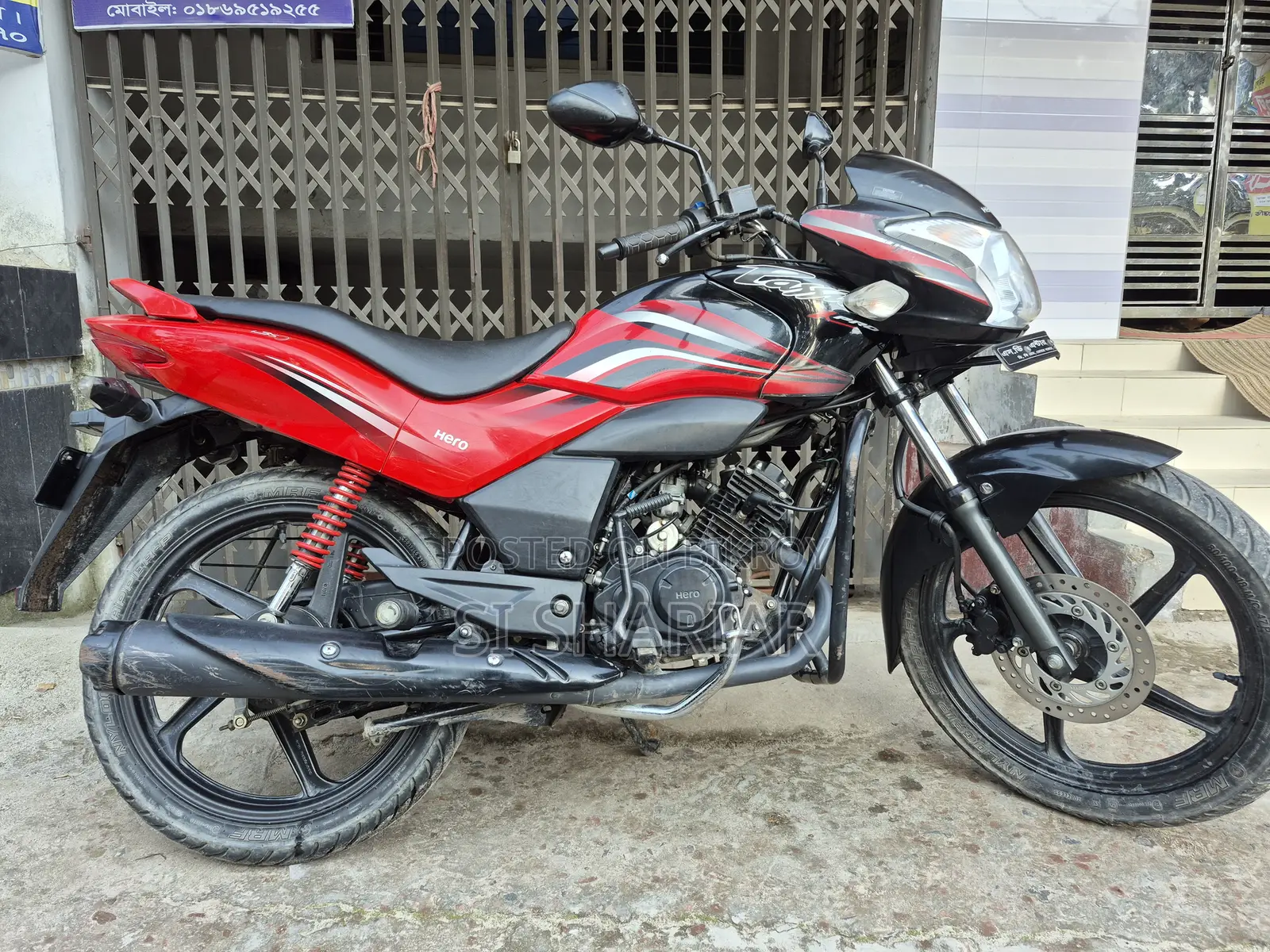 হিরো প্যাশন প্রো ২০২১ রেড