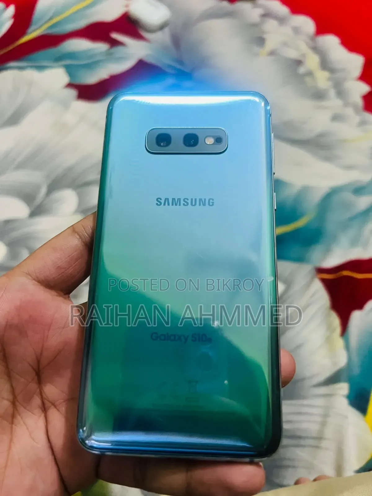 স্যামসাং গ্যালাক্সি এস১০ই ১২৮ জিবি ব্লু