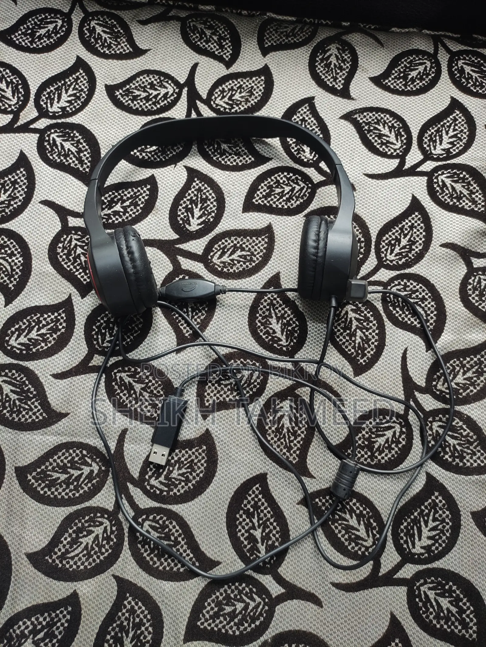 Micropack MHP-02 Black Headphone