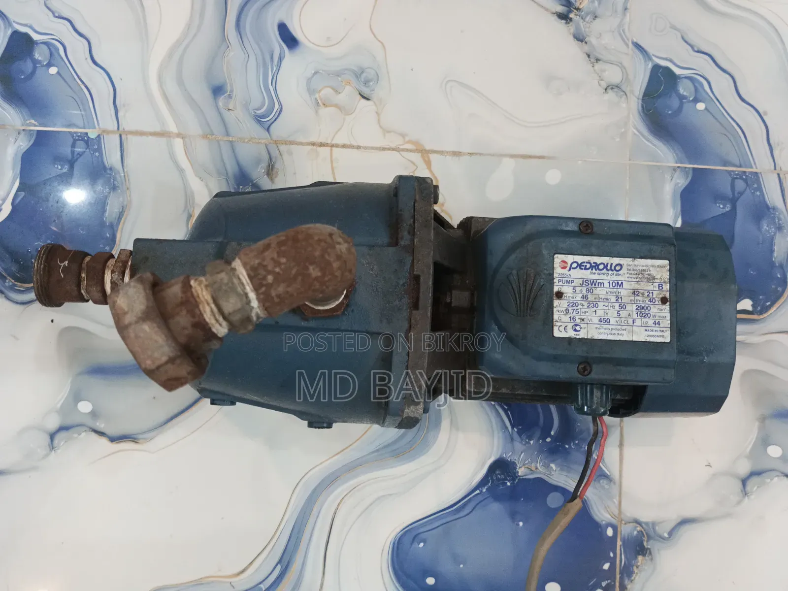 পেটড্রোলো ১ হর্জ জেট পাম্ব