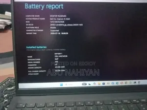 ল্যাপটপ ডেল ইন্সপায়রন ১৫ ৮জিবি ইন্টেল কোর আই৫ এসএসডি ২৫৬জিবি