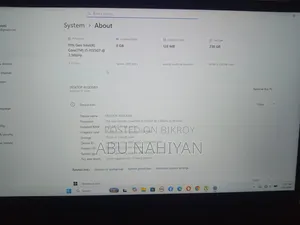 ল্যাপটপ ডেল ইন্সপায়রন ১৫ ৮জিবি ইন্টেল কোর আই৫ এসএসডি ২৫৬জিবি
