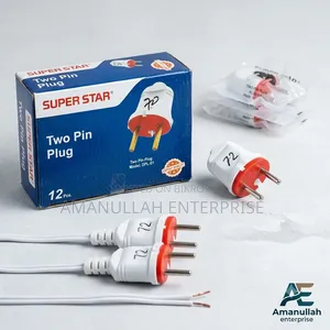 Buy Super Star Two Pin Plug | Online Shop (03 Pcs)