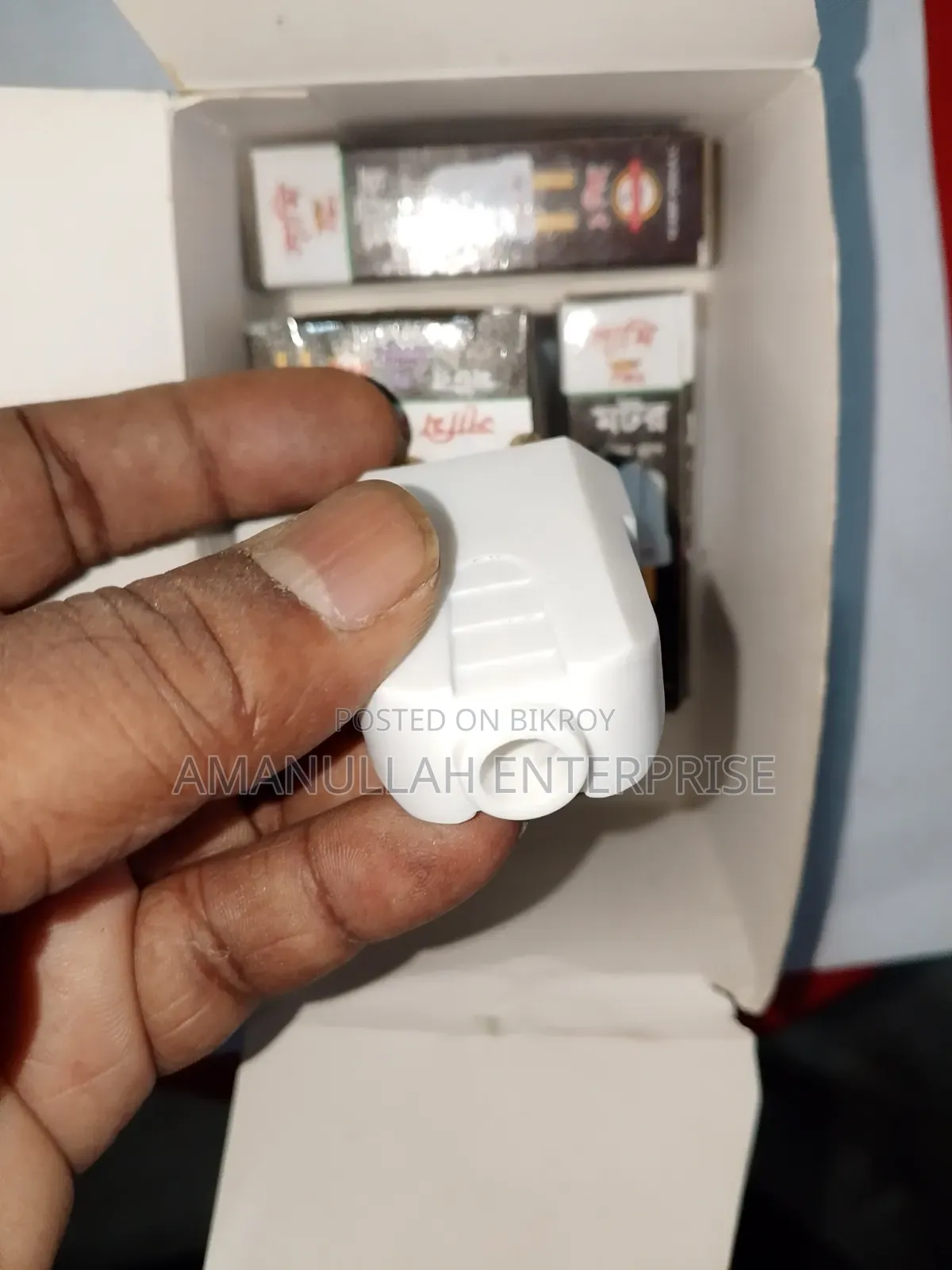 Heavy Duty Two-Pin Plug for Motors |