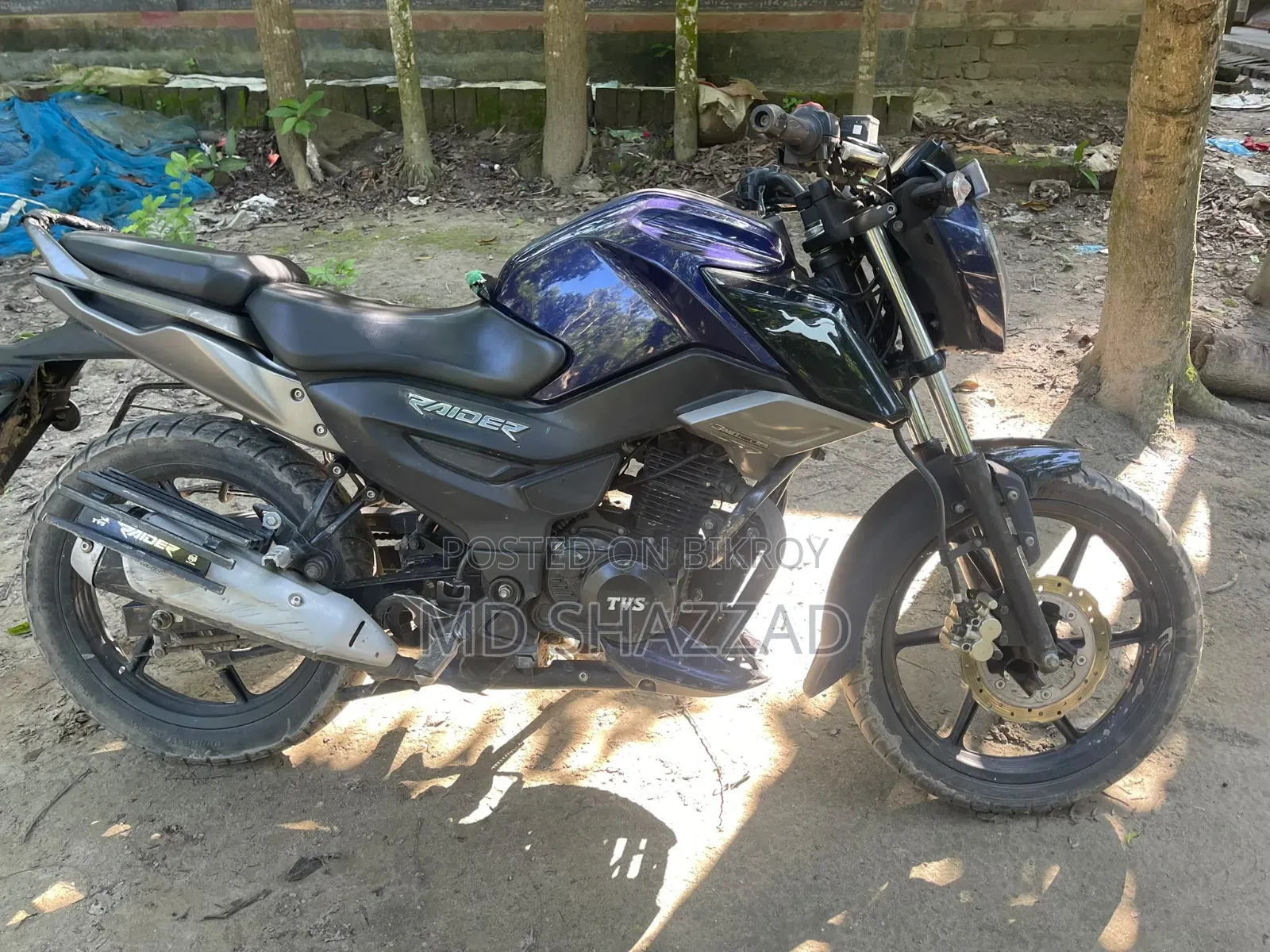 TVS Raider 125 2022 Blue