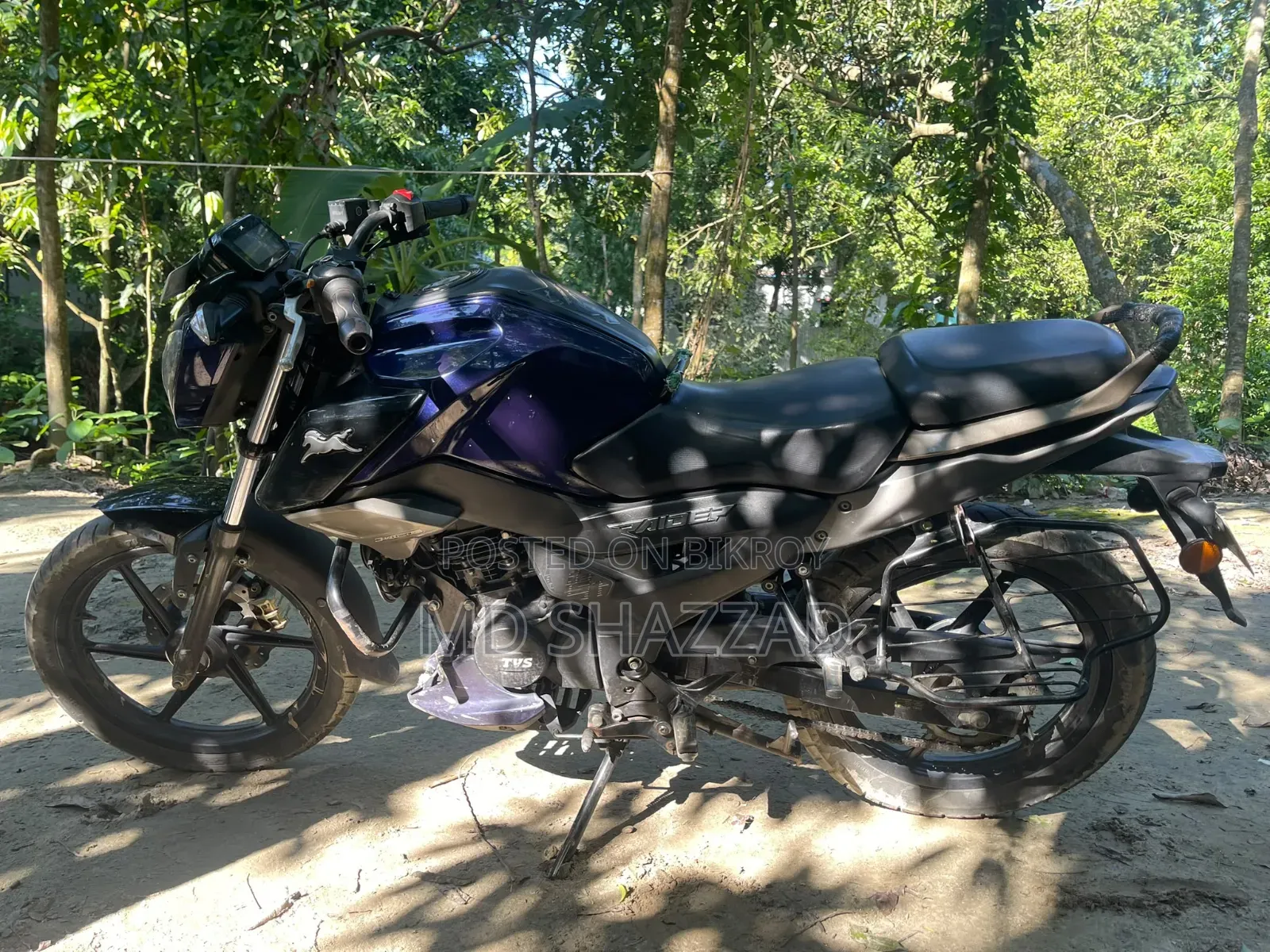 TVS Raider 125 2022 Blue