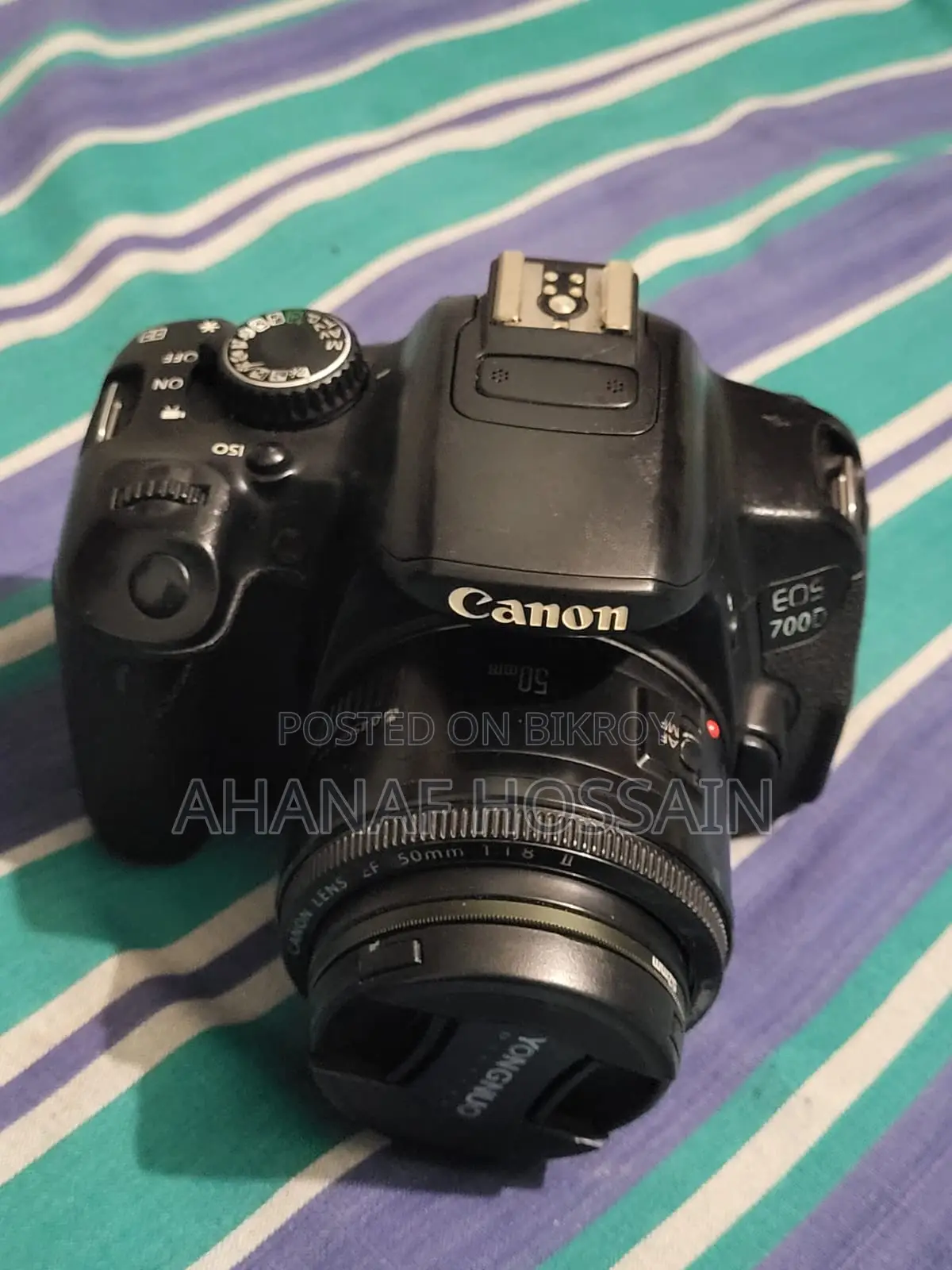 Canon 700+50mm Prime Lens