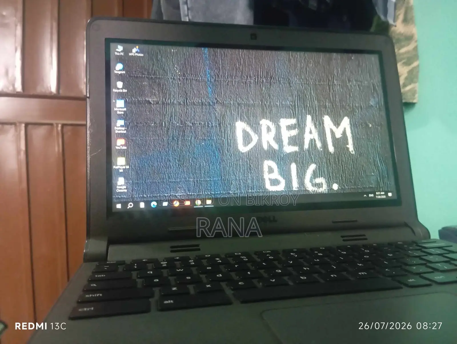 Laptop Dell Chromebook 11 4GB SSHD (Hybrid) 1T