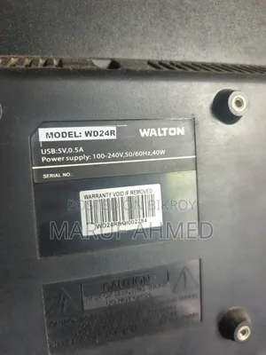 Walton WD24R 24" LED TV | HDMI, VGA USB | Excellent Condition