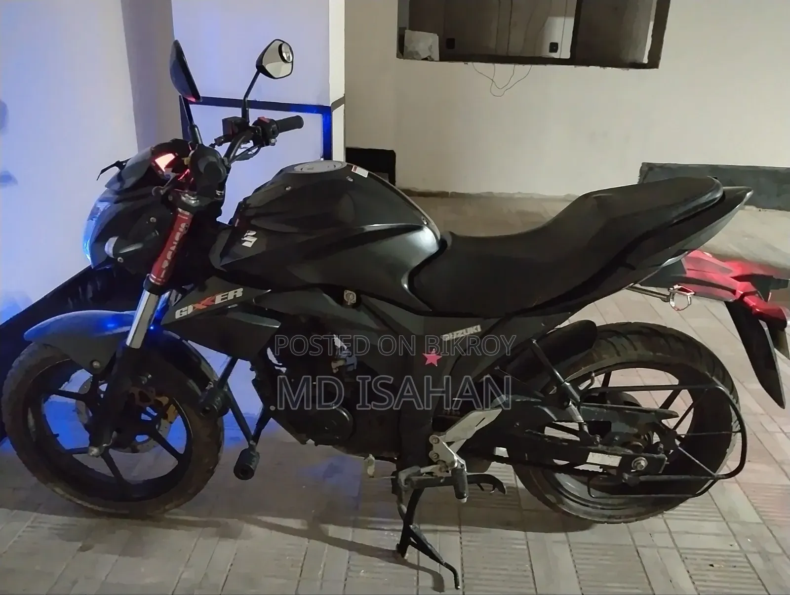 Suzuki Gixxer 2024 Black