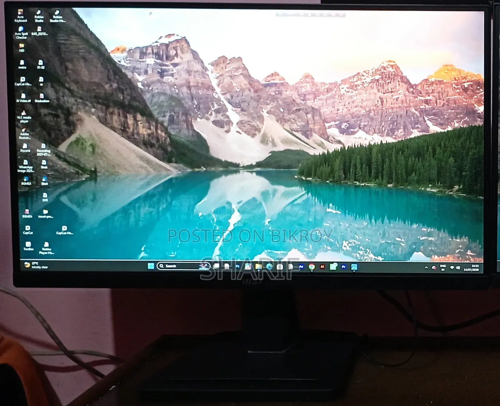 MSI PRO MP225 21.5 Inch Monitor