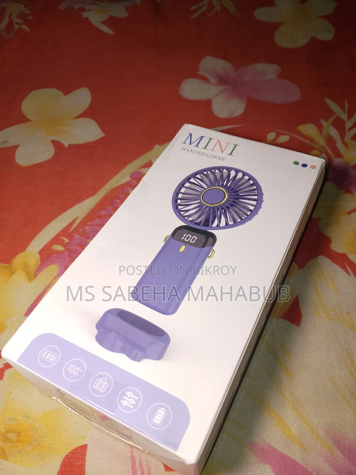 Rechargeable Cooling Fan