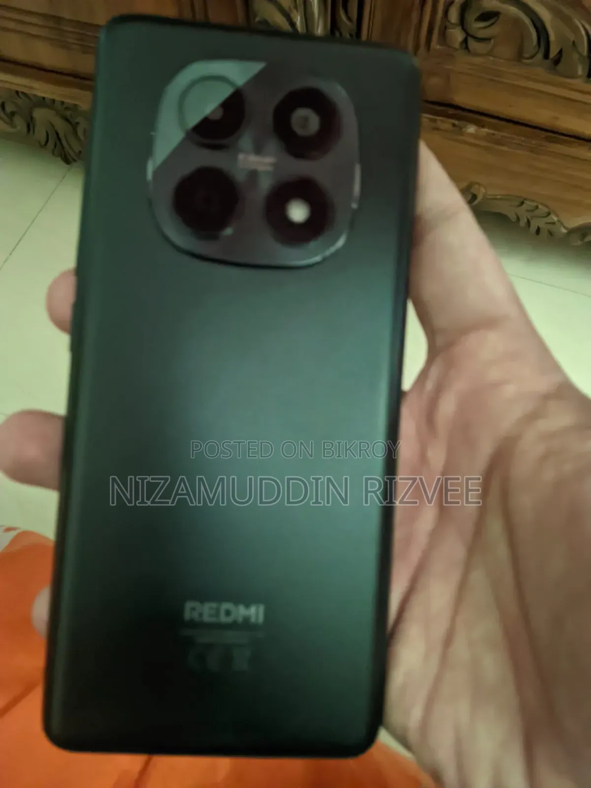 Xiaomi Redmi Note 15 128 জিবি ব্ল্যাক