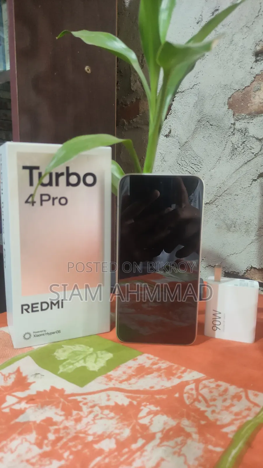 শাওমি রেডমি টার্বো ৪ প্রো ২৫৬ জিবি সাদা