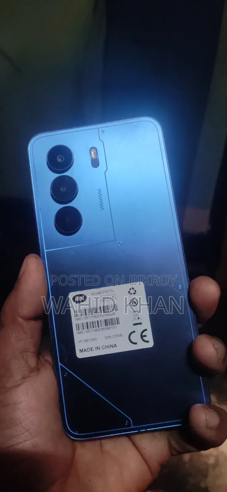 Itel Power 70 256 GB Blue