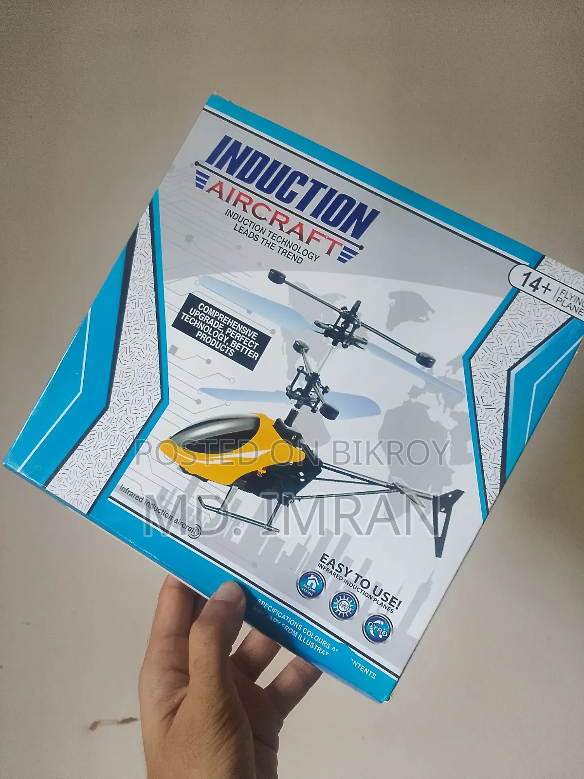 Toy Helicopter for 3 - 9 Years Old Kids