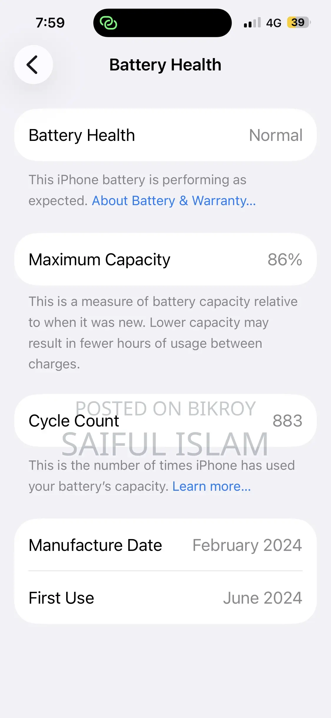 Apple iPhone 15 Pro Max 256 GB Gray