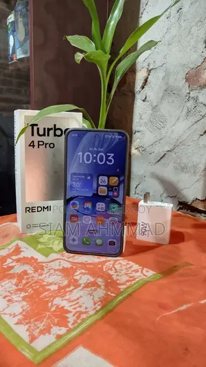 শাওমি রেডমি টার্বো ৪ প্রো ২৫৬ জিবি সাদা