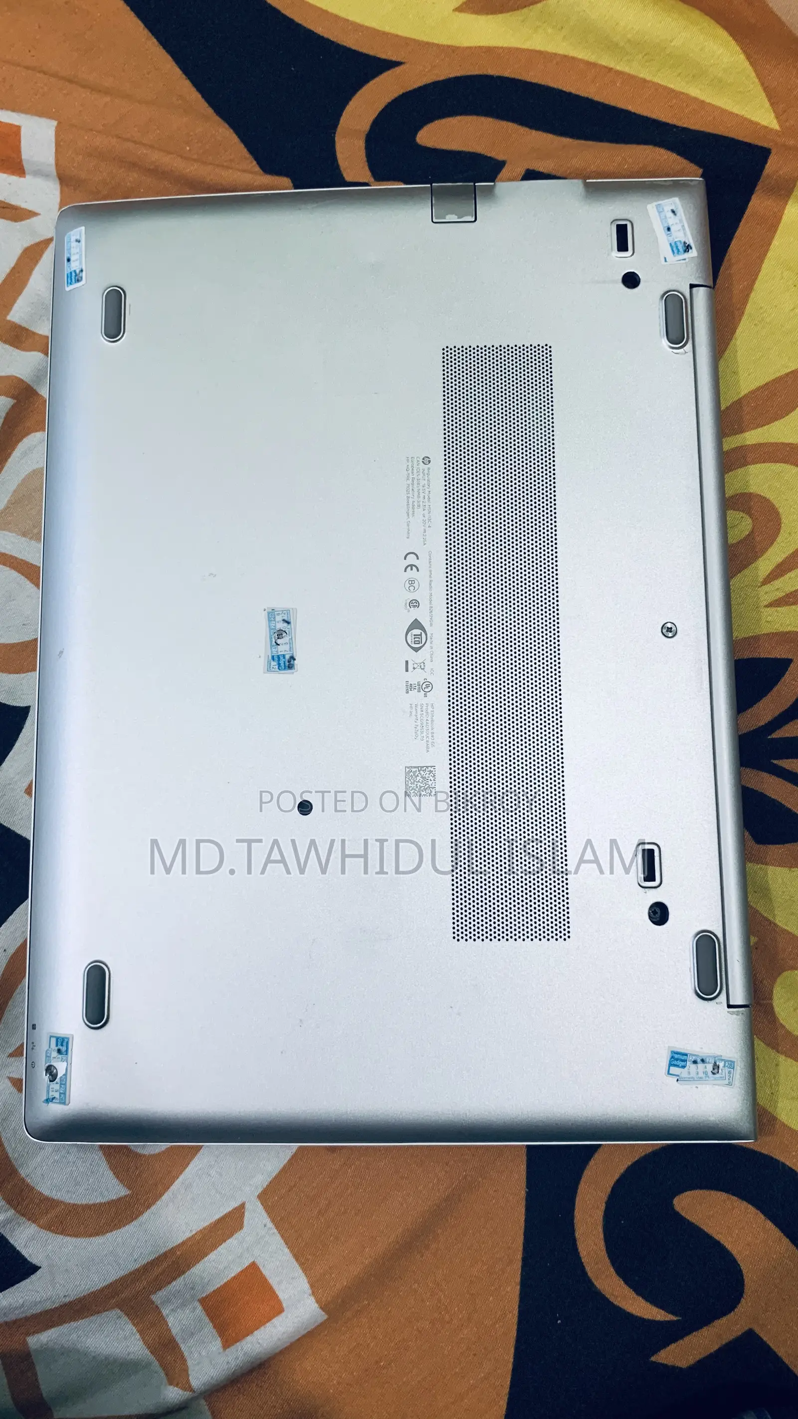 Laptop HP EliteBook 840 G6 8GB Intel Core i5 SSD 256GB