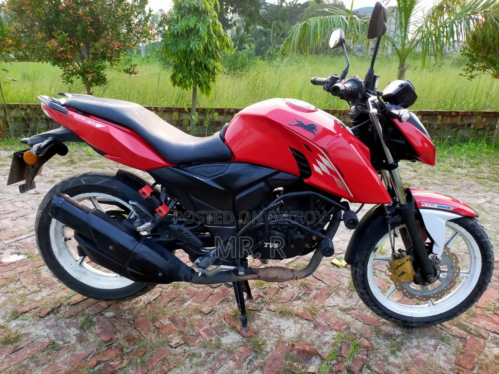 নিউ টিভিএস আপাচি আরটিআর ১৬০ ৪ভি ২০২২ রেড