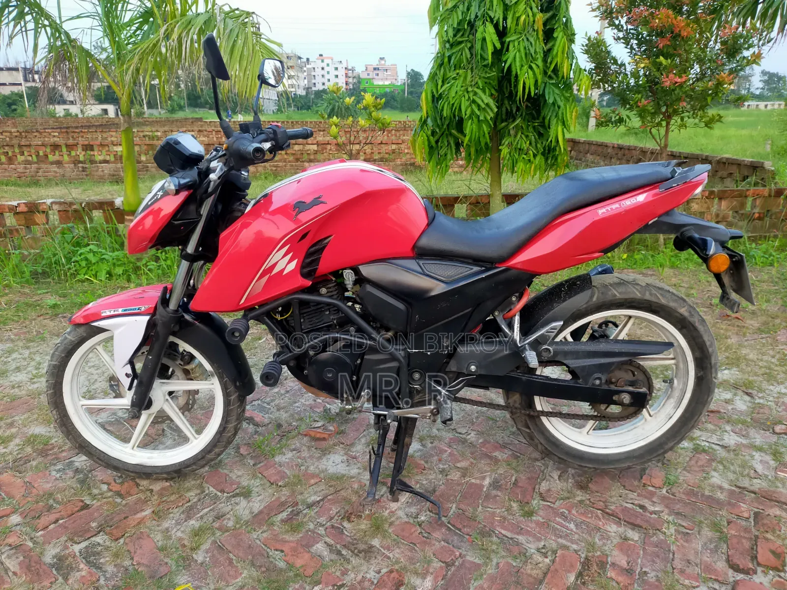 নিউ টিভিএস আপাচি আরটিআর ১৬০ ৪ভি ২০২২ রেড