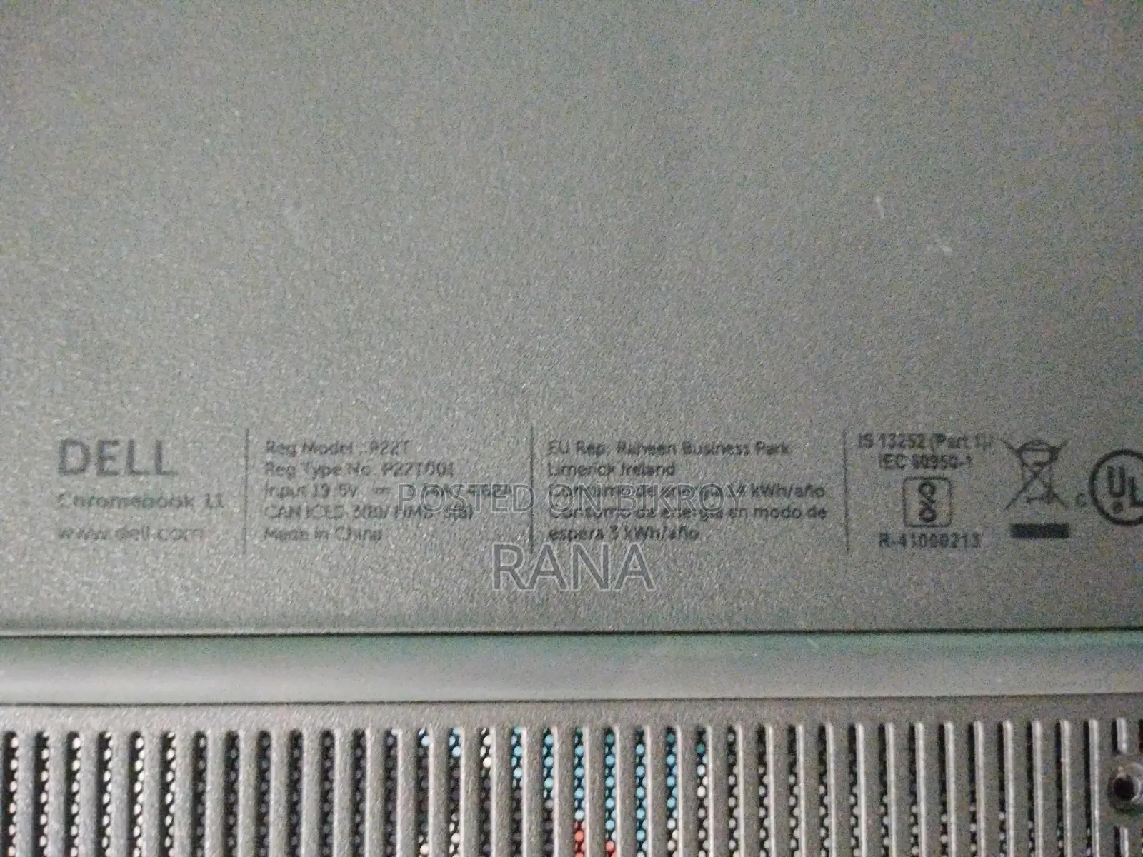 Laptop Dell Chromebook 11 4GB SSHD (Hybrid) 1T