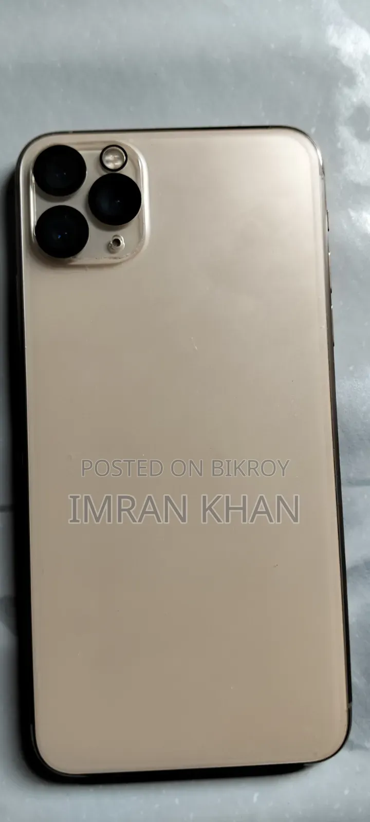 অ্যাপল আইফোন ১১ প্রো ম্যাক্স ২৫৬ জিবি গোল্ড