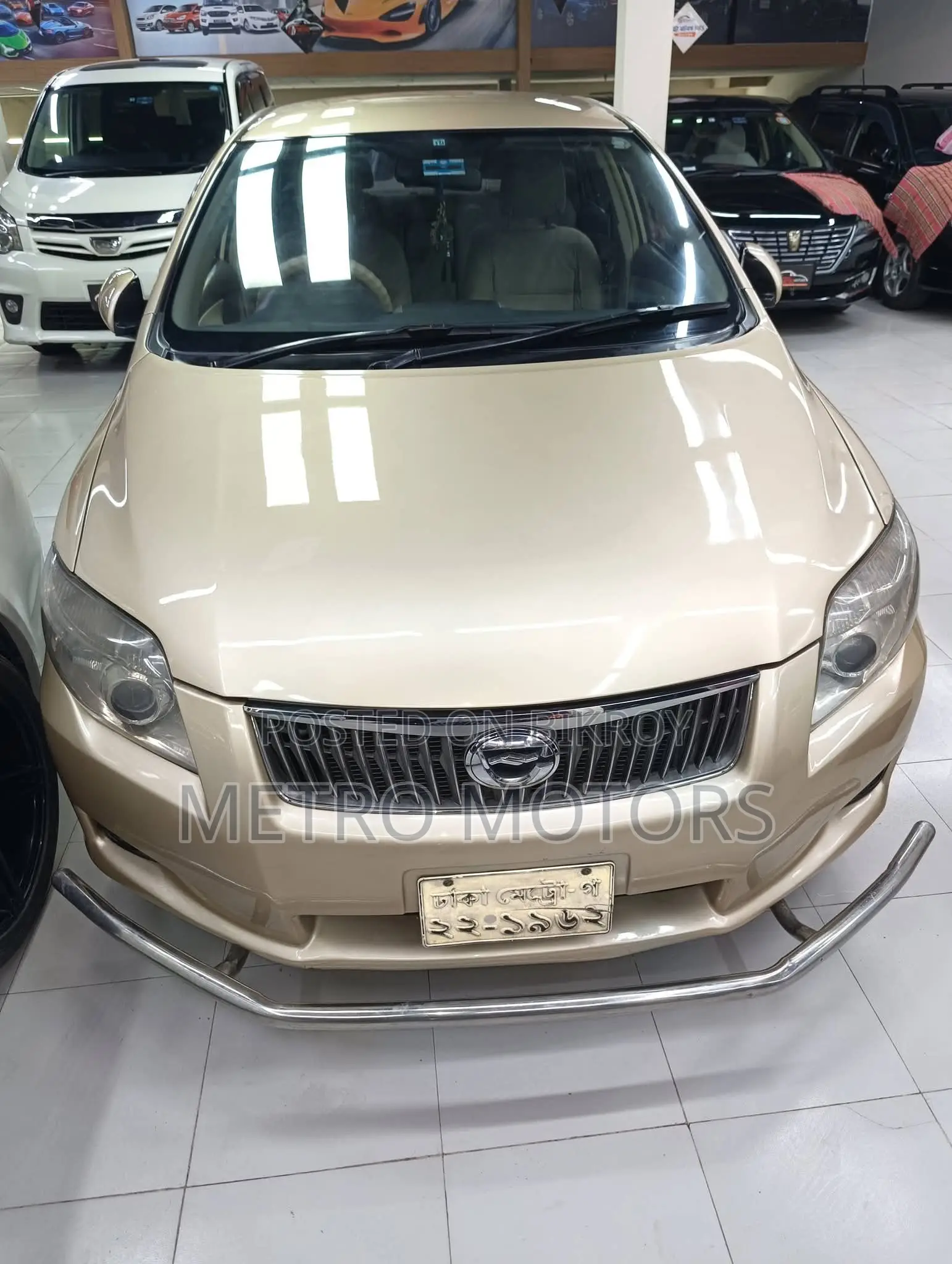 Toyota Axio 1.5 G Two-Wheel Drive 2011 Gold
