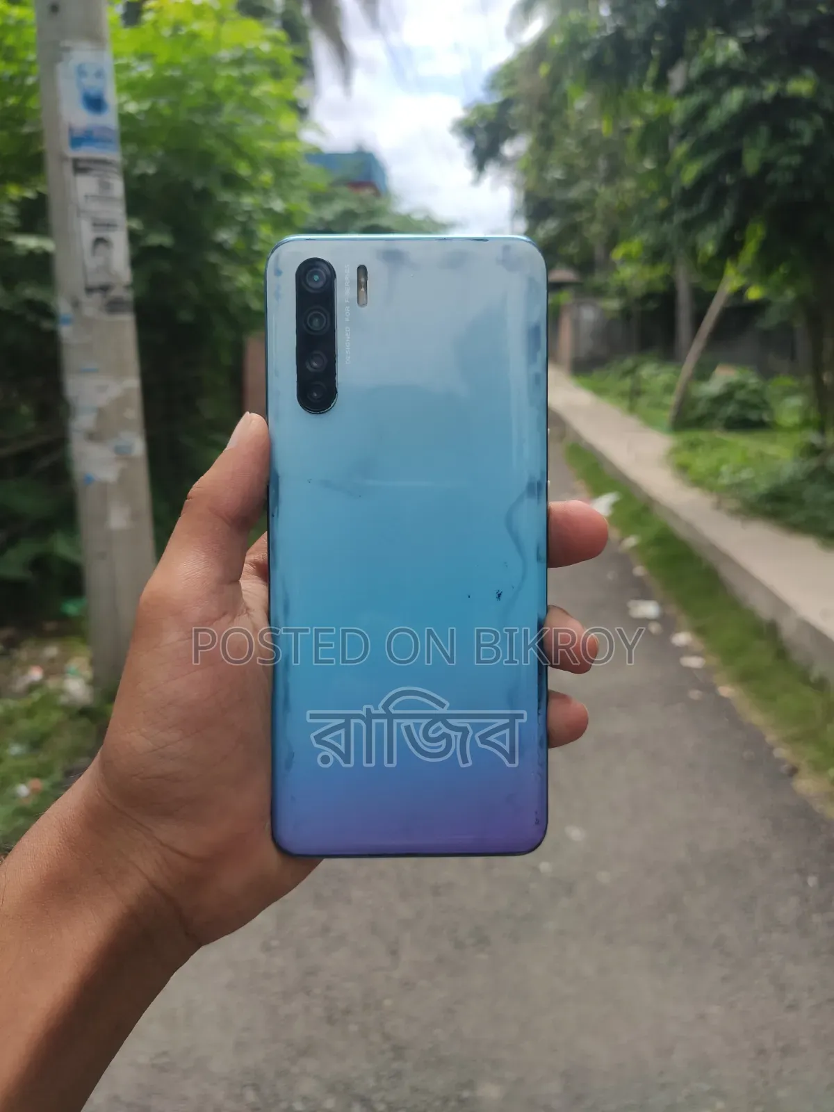 Oppo F15 256 GB Purple