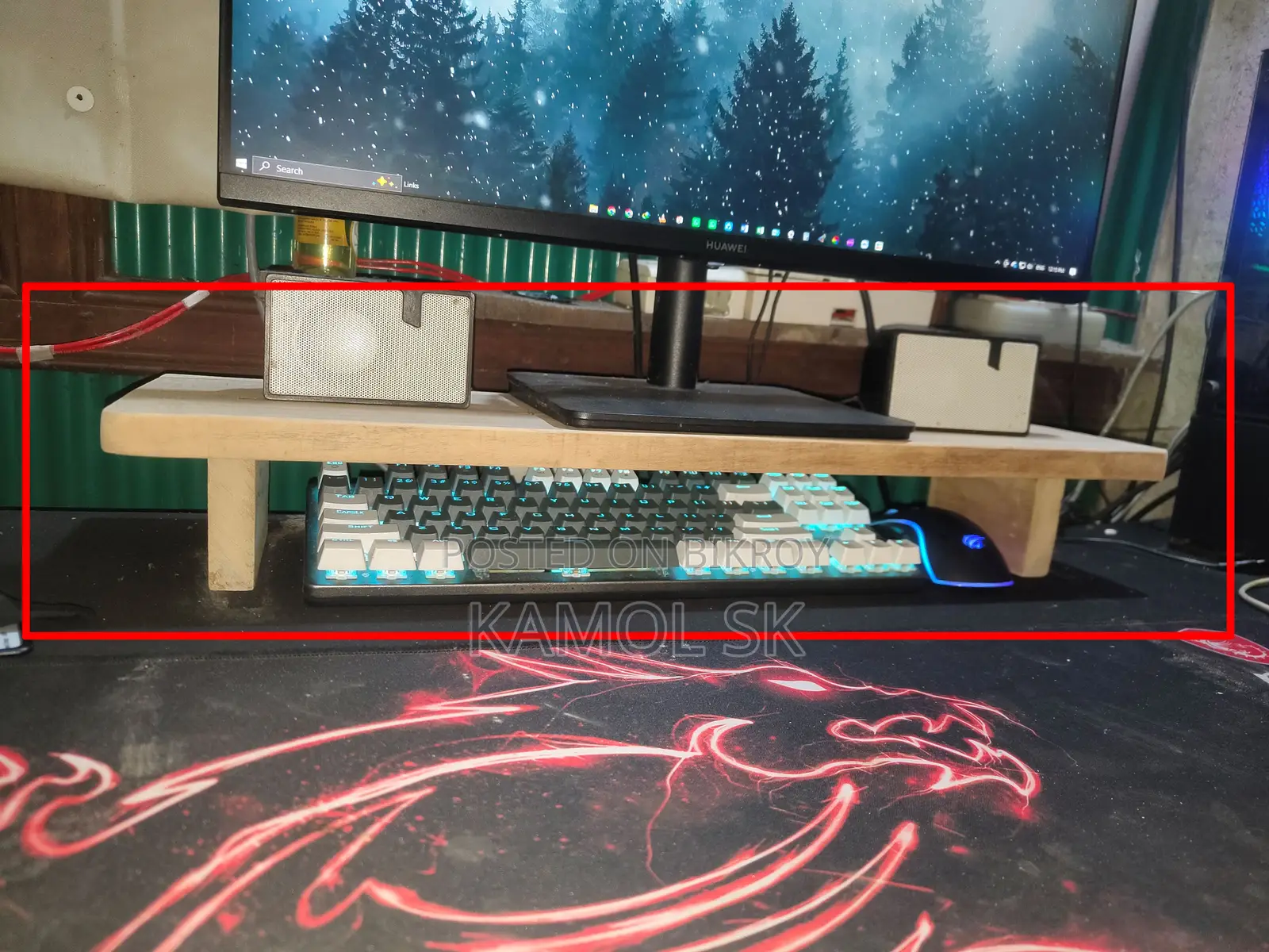 Monitor Stand(Hand Made)