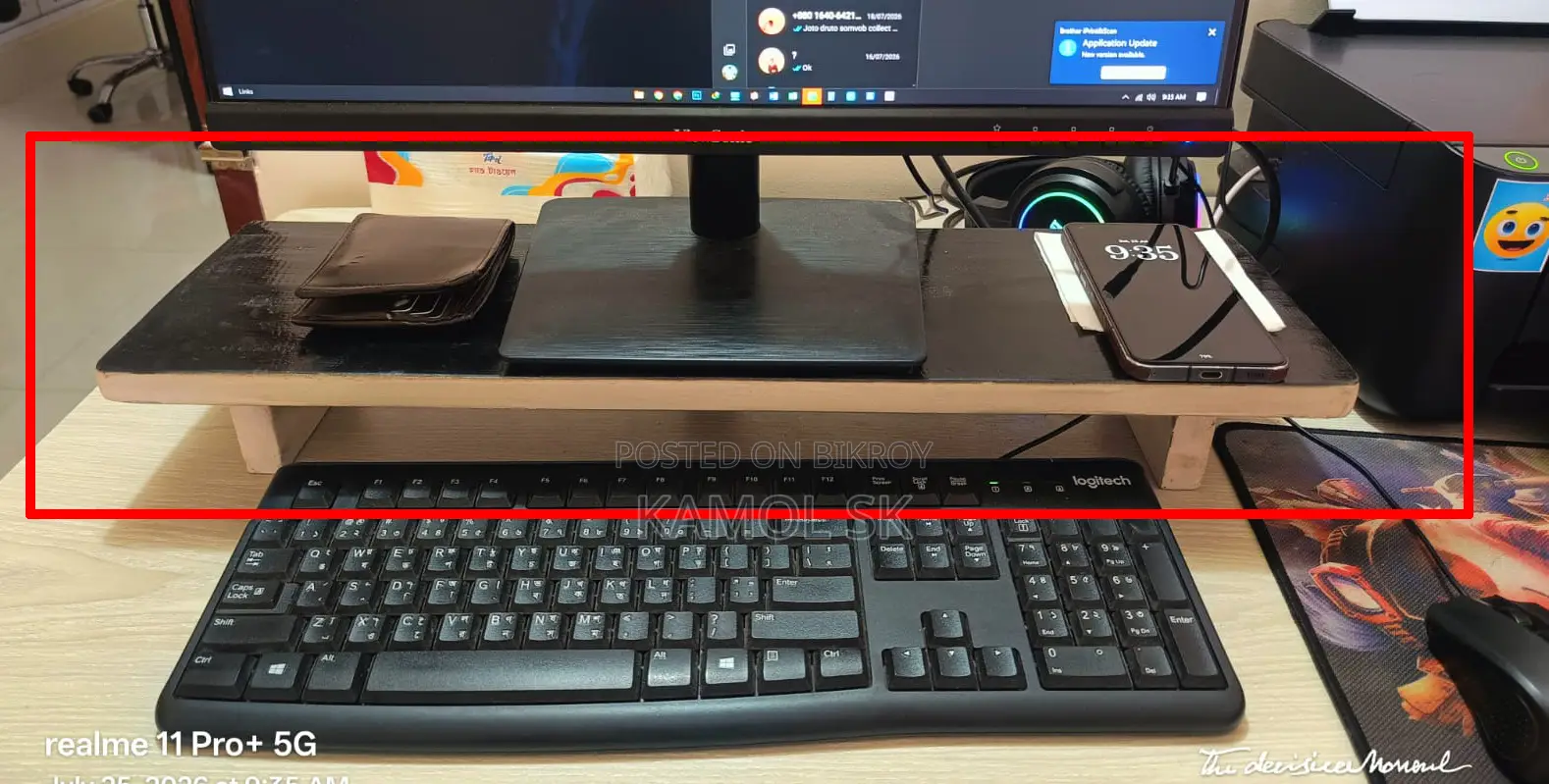 Monitor Stand(Hand Made)